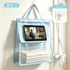 Bolsa de pendurar impermeável conveniente para roupas de banho, cesta de armazenamento de banheiro para roupas limpas, organizador de roupas de banheiro