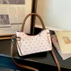 2026 Nuevo Bolso de Hombro de Lunares de Alto Valor para Mujer Estilo Coreano Bolso Cuadrado Pequeño Moda Bolso para el Hombro para el Trabajo Bolso Cruzado Versátil
