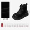 Botas para Niños Snafy Cuero Genuino Botines para Niñas 2024 Otoño e Invierno Nuevo Botas de Moda de Cuero para Niñitas
