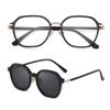 TP1028 nuevos lentes de sol juego avanzado de lentes lentes de sol magnéticos polarizados un espejo de doble uso se pueden equipar con lentes especiales para miopía