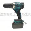 Taladro eléctrico de litio sin escobillas, 13 mm, doble velocidad, impacto, manual, destornillador eléctrico multifuncional, herramienta eléctrica transfronteriza de comercio exterior.