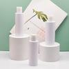 Botella vacía de loción con tapa abatible de color oro blanco de 100 ml, Botella vacía de aceite esencial de 200 ml, Material de embalaje de plástico PET para productos de cuidado de la piel
