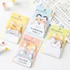 Notas Adhesivas Creativas Transfronterizas, Notas Adhesivas Reutilizables, Papel de Memo, Notas Adhesivas de Uso General, Regalos para Estudiantes, Notas Adhesivas de Animales de Dibujos Animados
