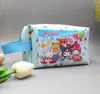 Estilo Ins Nova Chegada Grande Capacidade Desenho Animado Portátil Bolsa de Maquiagem Estojo de Lápis de Estudante Desenho Animado Bolsa de Armazenamento Bolsa de Mão