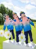 Uniforme Escolar para Estudiantes de Primaria Conjunto de Tres Piezas Ropa de Jardín de Infancia Otoño e Invierno Ropa de Clase para Niños con Forro de Polar Engrosado Tres en Uno