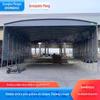 Toldo Retrátil Grande para Armazenamento ao Ar Livre Toldo Deslizante Removível Quadra de Basquete Toldo Retrátil Automático
