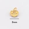 Ping An Joy Colgante de Oro Arena Colgante Pulsera DIY Accesorios de Pulsera Gufa Oro Marca Xiaofu Accesorios de Cuentas de Campana