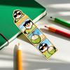 Marcadores de Página Qiyu 30 Marcadores de Página Divertidos de Pinguim Cartoon Transfronteiriços Papelaria Criativa para Estudantes Cartões de Anotação para Leitura