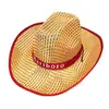 Sombrero de pesca de verano para hombre para exteriores con ala plana y ala ancha para protección solar y protección solar Sombrero de playa de jazz occidental de vaquero