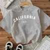 Suministro Transfronterizo Europeo y Sudamericano, Camiseta de Manga Corta con Estampado Retro Americano Meike Duo 1991, Holgada y Casual