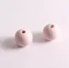 Cuentas de Colores Accesorios Personalizados Cuentas Retro Materiales para Joyería DIY Cuentas Redondas de Madera Mate Escarchado Accesorios de Cuentas Sueltas