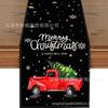 Temu Bandera de Mesa Navideña Nueva Material de Lino Estampado de Muñeco de Nieve Invierno Navidad Decoración de Mesa para Sala de Estar Mantel