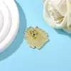 Broche Original Transfronterizo Inglés Aleación con Goteo de Aceite Decoración de Ropa Anti-Exposición Ajuste de Cuello Fijo Hebilla de Mariposa Insignia