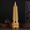 Adornos de Latón Seleccionados Cuidadosamente de la Torre Wenchang de Trece Capas para Escritorios de Oficina, Salas de Estudio, Decoraciones de Sala de Estar y Manualidades, Venta al por Mayor de Fabricantes