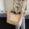 Bolsa de Gran Capacidad para Mujer 2026 Primavera y Verano Nuevo Estilo Retro Diseño de Nicho Bolso de Hombro Único Cruzado Bolso Tote Texturizado para el Trabajo