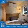 Ventas directas del fabricante: diseño y construcción de casas prefabricadas de estructura de acero modular para homestay, de tamaño pequeño, para camping al aire libre, con solárium