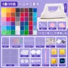 Kit de contas com 264 cores em estoque, pacote completo de materiais, quebra-cabeça DIY 3D com contas de fusão, brinquedo educativo