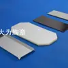 115*40mm imán para refrigerador de hojalata, material en blanco, rectangular de hojalata con imán, consumibles para calcomanía de refrigerador