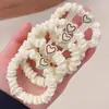 Cuerda para el pelo Estilo Mismo Estrella Accesorios para el pelo Banda de goma de alta elasticidad duradera Banda de pelo de moda Nuevo estilo coreano Simple