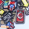 Suministro Exclusivo Transfronterizo de Parches de Tela de Calavera Punk, Al por Mayor en Stock, Accesorios para Ropa, Parches para Zapatos y Sombreros, Parches Bordados, Bordado por Computadora