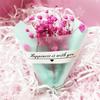 Mini ramo artificial hecho a mano de flores secas, ramo estrellado, pequeña flor eterna fresca, caja de regalo, decoración, pequeño ramo