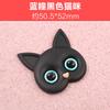 Accesorios de resina de gato con pupilas diferentes tridimensionales 3D hechos a mano pegamento de crema diy pegamento carcasa de teléfono móvil pasador de pelo accesorios para el cabello imanes para refrigerador