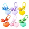 Nuevo Estilo Cortado Cara Amor Llavero Colgante Color Caramelo Campana Accesorios DIY Bolso de Pareja Auriculares Colgante Accesorios