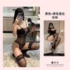 Pijama sexy transparente roupa íntima sexy renda roupas unidas para evitar tirar a virilha uniforme tentação terno uma geração de cabelo