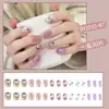 Unhas Usáveis Atacado Estilo Estampado Conjuntos de Unhas Usáveis Estilo Coreano Doce Suave Cool Múltiplos Estilos Arte de Unhas Pontas de Unha Usáveis