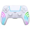 P4290 Modelo Privado P4 Control Inalámbrico para Juegos Soporta P4/P3/PC con Luces de Colores y Motores Duales Integrados