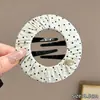 Pinza de pelo elegante para mujer, pinza de torsión de alta gama para la parte posterior de la cabeza, pasador floral, accesorio para el cabello, pinza de pico de pato