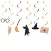 Pratos de Papel, Copos de Papel, Guardanapos de Papel, Toppers de Bolo e Decorações Mágicas de Halloween de Aniversário Temáticas de Harry Potter para Festas Transfronteiriças