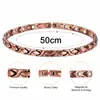 Pulsera Magnética de Venta Caliente Transfronteriza para Hombres y Mujeres, Trébol de Cuatro Hojas Desmontable con Pedrería, Patrón de Dragón, Pulsera Magnética de Energía Cruzada