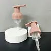 Bomba de espuma cosmética, dispensador de gel antibacterial tipo prensa, bomba para mousse limpiador facial, botella dispensadora de plástico, bomba de espuma, suministro directo del fabricante