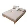 Sábana Impermeable para Pañal Transfronteriza Clase A Protector de Colchón para Mamá y Bebé Color Sólido Cepillado Transpirable Cubierta de Cama Venta al por Mayor