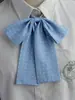 Corbata de Moño Grande con Mango Largo Punto de Ola Temperamento Estilo Universitario Flor de Cuello Lindo Accesorios JK Uniforme Estudiantil para Mujer Corbata Juventud Tendencia
