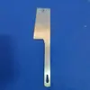 Cuchillo para Ladrillos de Acero Inoxidable Mango de Hierro Negro Cuchillo para Azulejos de Doble Cara Cuchillo para Ladrillos Cuchillo para Albañilería Cuchillo para Barro Corte Duradero Barro Concreto