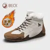 Zapatos de Mujer de Caña Alta Gorilla 2026 Otoño e Invierno Piel Genuina Versátiles Forrados de Felpa Engrosados Botas de Nieve Deportivas Casuales Botines para Mujer