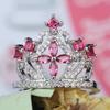 Suministro directo de fábrica anillo de corona colorido para mujer, anillo original personalizado europeo y americano al por mayor, joyería de comercio exterior, productos transfronterizos