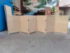Divisória de Tela Pequena, Cortina Simples de Privacidade Mini para Crianças, Decoração de Mesa de Escritório, Tela Dobrável para Atividades de Jardim de Infância