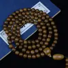 Kino Palosanto Sándalo Verde Ébano Pulsera Pulsera de Cuentas de Oración Fábrica Venta al por Mayor Artesanías de Madera Adornos Wenwan Cuentas de Madera Hombres