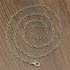 10 pzas/paquete 45 + 5cm Cadena terminada DIY material de hierro accesorios de joyería cadena para collar