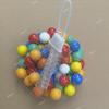 Contas de vidro manchado bolinhas bola de vidro cor sólida 16mm25MM bola de vidro 8090 contas de cristal nostálgicas