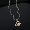 Collar Colgante Mariposa de Amor Incrustado con Diamantes de Europa y América de Venta Caliente Diseño de Lujo Ligero Cadena para Clavícula Versátil de Gama Alta Regalo
