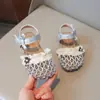 Sandalias tejidas de punta cerrada para niñas, Zapatos de princesa estilo pastoral para niños, Nuevos zapatos de vestir individuales elegantes para bebés niñas, Verano 2026
