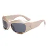 Gafas de Sol Punk Hip Hop Nuevas Europeas y Americanas 2023 Personalidad Futurista Y2K Gafas de Sol Transfronterizas