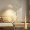 Lâmpada de assoalho de luxo leve lâmpada de pesca Sofá nórdico da sala de estar moderno simples criativo personalidade lâmpada de teto lâmpada vertical