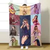 Manta de Franela Transfronteriza Cantante Taylor Swift Manta Decorativa Cubierta de Manta con Estampado de Taylor Swift