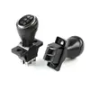Interruptor de cochecito de bebé coche eléctrico infantil Interruptor de botón de arranque de una tecla Interruptor de alimentación redondo de alta corriente punto plateado 12v