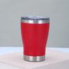 Nuevo Mini Vaso Termo de Acero Inoxidable 304 Tapa Deslizante Transparente Vaso para Coche Hogar Valor de Color Alto Color Sólido Vaso para Leche